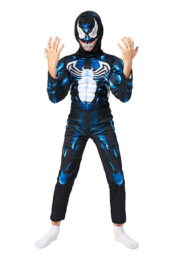 Venom Costume Kids Halloween Boys Cosplay-elleschic