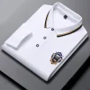 Men's Lapel Embroidered Polo Shirt