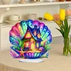Diamond Painting Seashell House Desktop Ornaments for Home Office Decor