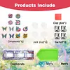 (US Local)Diamond Painting Car Aromatherapy Vent Clip Bling Air Vent Decorations (B)