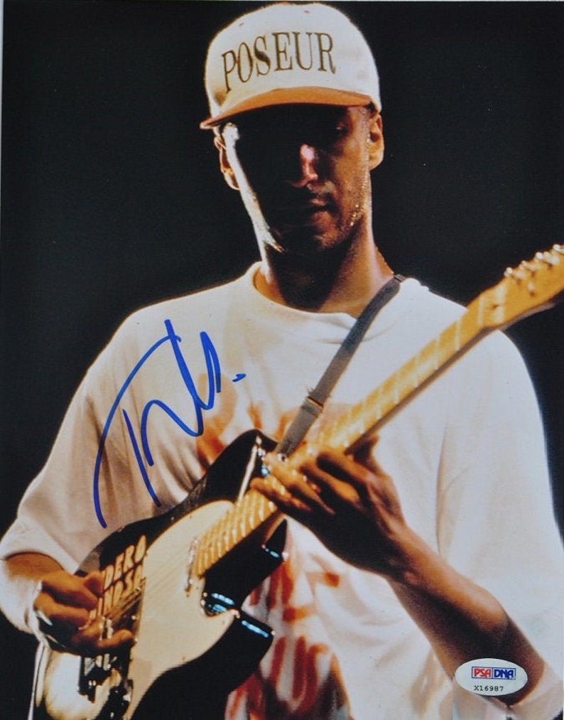 TOM MORELLO Rage Against the Machine 8x10 wCOA