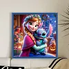 Princess Anna And Stitch-11CT Stamped Cross Stitch 40*40cm/15.75*15.75in