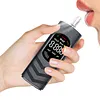 Breathalyzer with LCD Display and 5 Mouthpieces Portable Breath Alcohol Tester