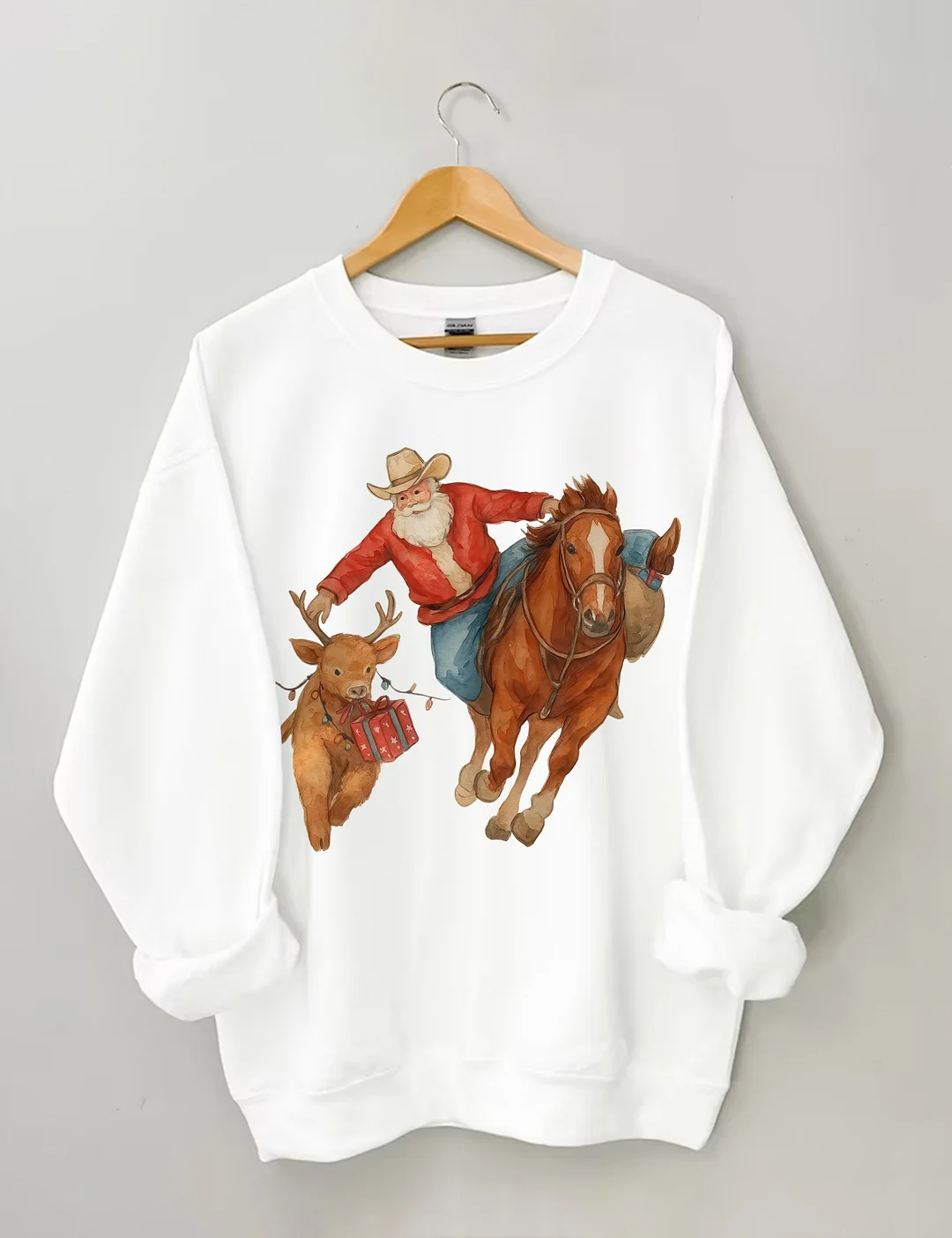 Western Christmas Sweatshirt
