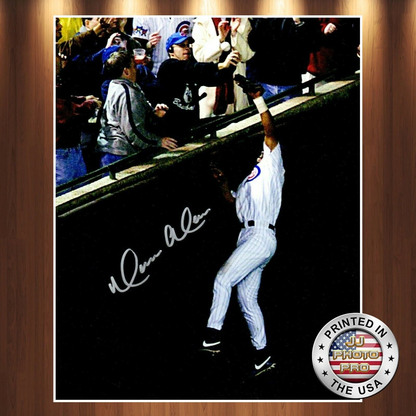 Moises Alou Autographed Signed 8x10 Photo Poster painting (Cubs) REPRINT