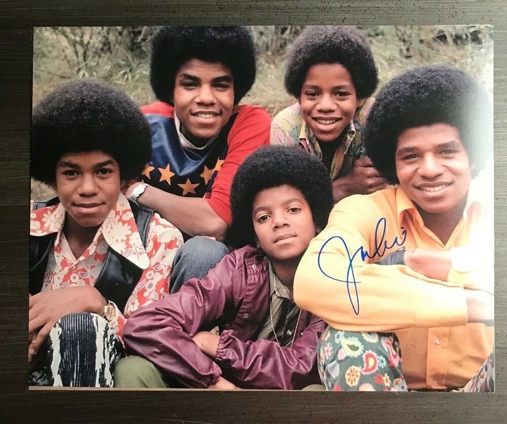 * JACKSON'S * signed autographed 11x14 Photo Poster painting * JACKIE JACKSON * 3