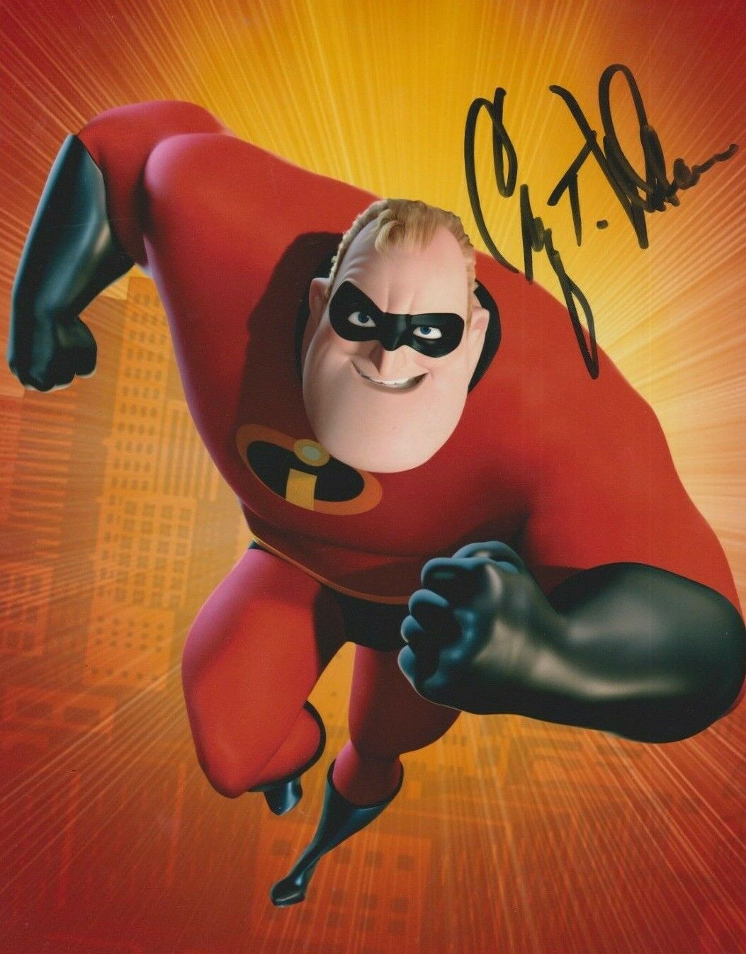 Craig T Nelson **HAND SIGNED** 10x8 Photo Poster painting ~ The Incredibles ~ AUTOGRAPHED