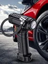 120W Tire Inflator Car Air Pump with LED Light & Digital Pressure Gauge for Car