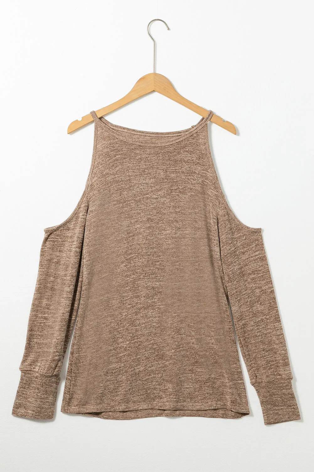 Stylish and Edgy Cold Shoulder Top