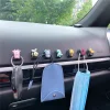 Mini Cartoon Sticker Car Used Gadget Hanger Hooks
