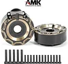 AMK Brass Internal Wheel Counter Weight Knuckle Counterweight 107g/pcs for 1/10 RC Crawler TRX-6 TRX-4 Bronco Defender Upgrade
