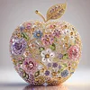 Crystal Apple-Partial Special Shaped Diamond Painting 30*30CM