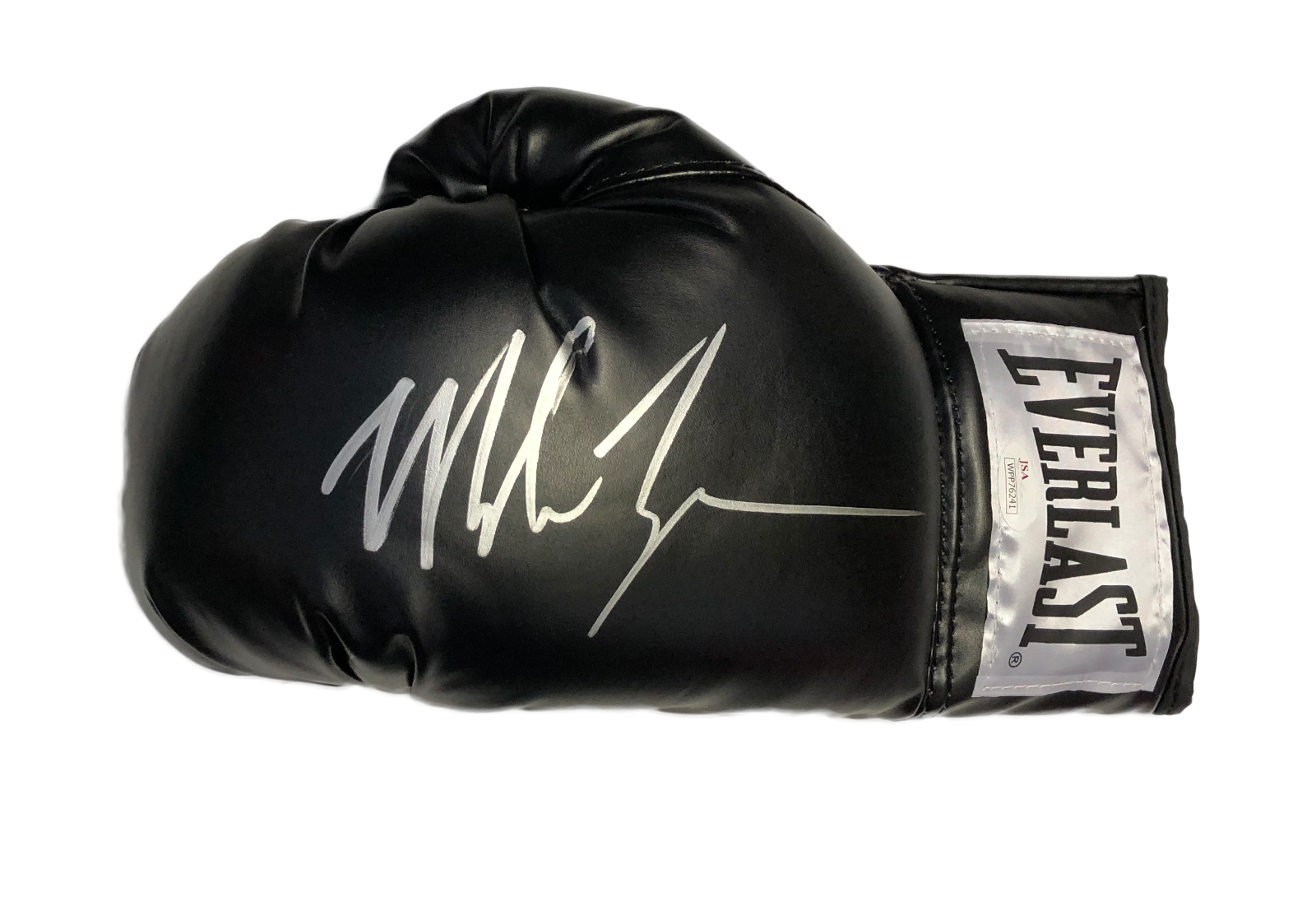 IRON MIKE TYSON WORLD CHAMPION SIGNED EVERLAST BOXING GLOVE SEE PROOF & COA