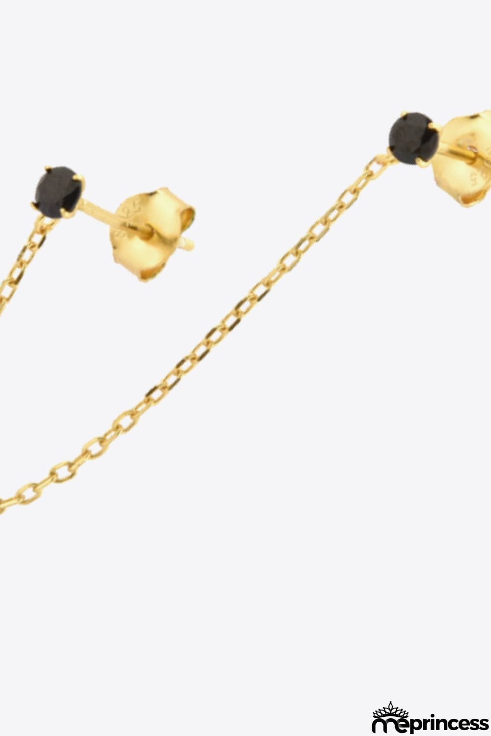 925 Sterling Silver Single Double-Piercing Earring