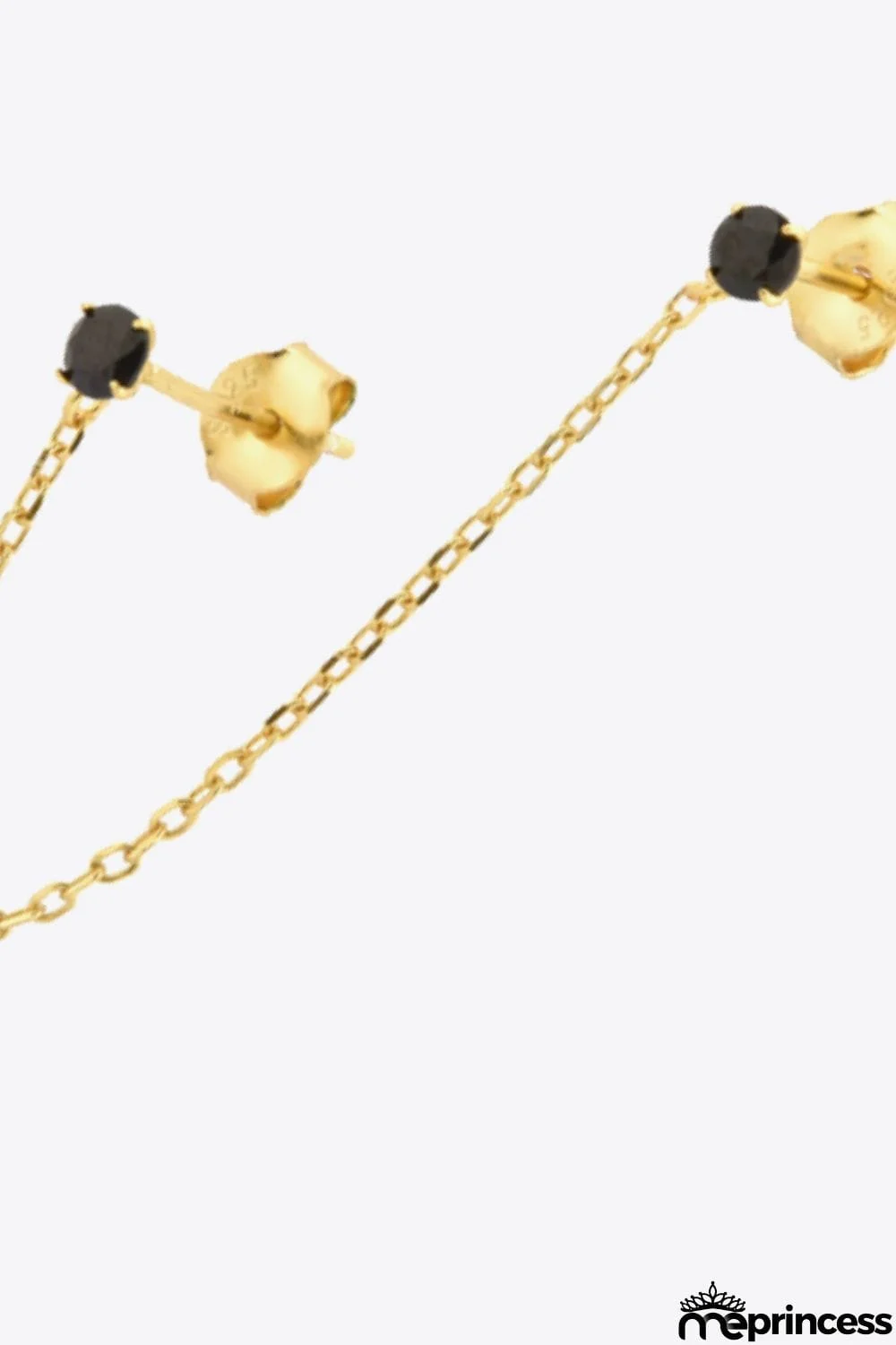 925 Sterling Silver Single Double-Piercing Earring