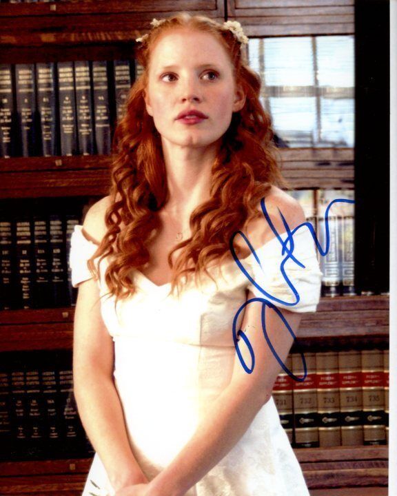 JESSICA CHASTAIN Signed Autographed JOLENE Photo Poster painting