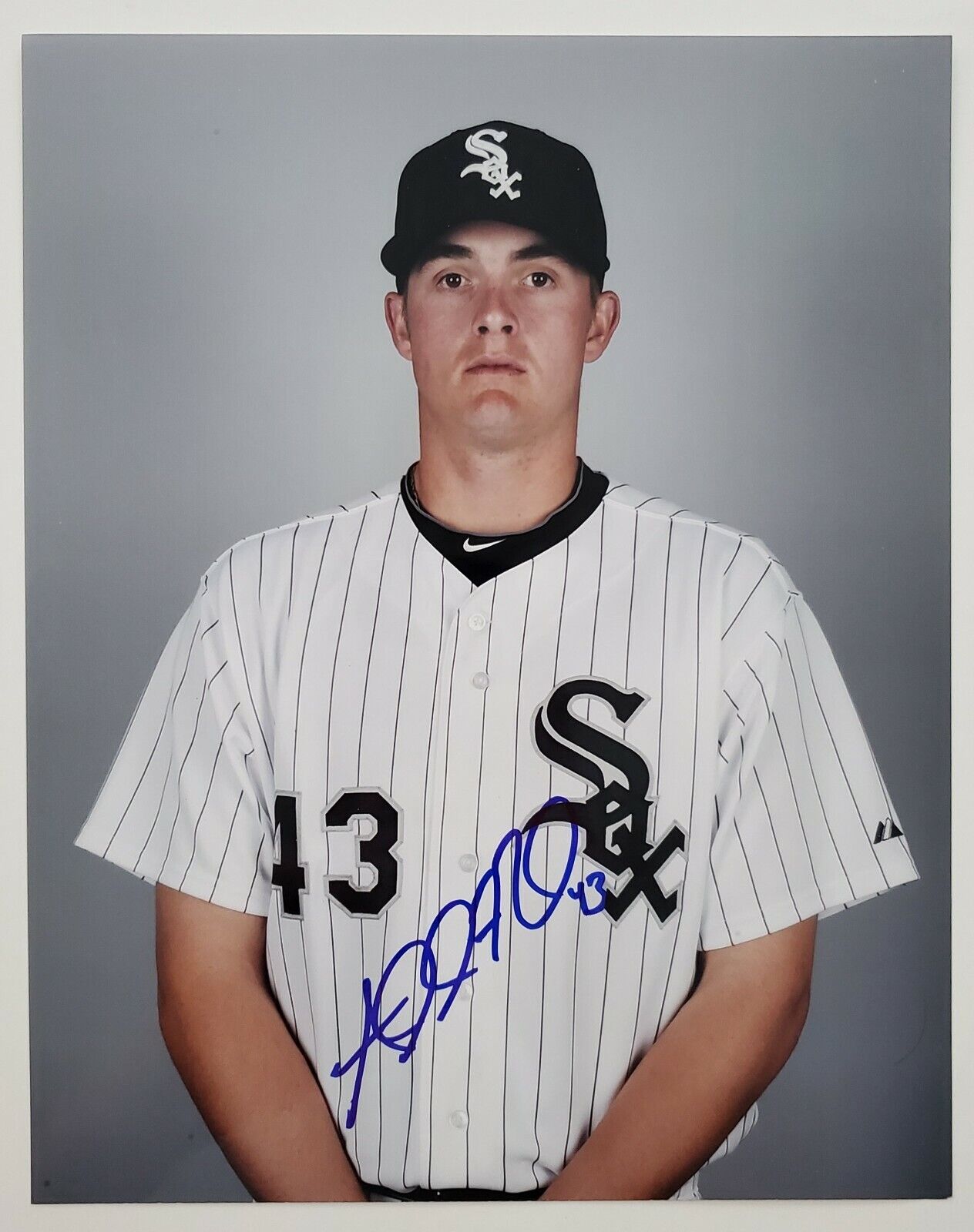 Addison Reed Signed 8x10 Photo Poster painting MLB Chicago White Sox Pitcher Auto RAD