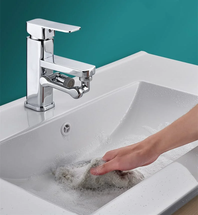 EasyClean&trade; Menovea - Extension de Robinet Rotative 1080&deg; (Universelle)