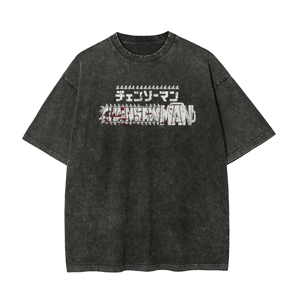 Vintage Oversized T-Shirt Chainsaw Man