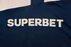 Joyfball 2024/2025 S&atilde;o Paulo Half-Pull Training Suit Royal Blue Football Shirt 1:1 Thai Quality