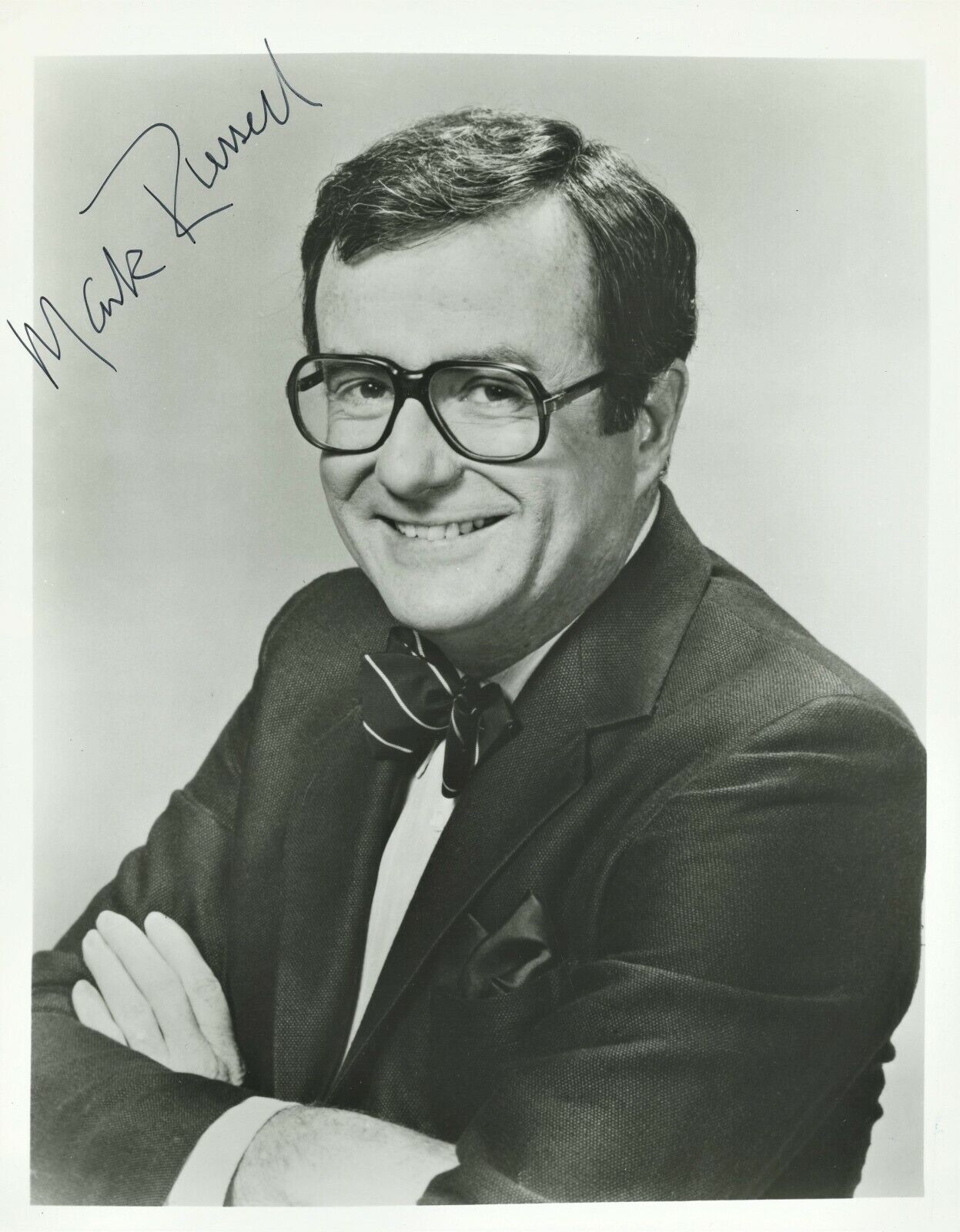 MARK RUSSELL Signed Photo Poster painting