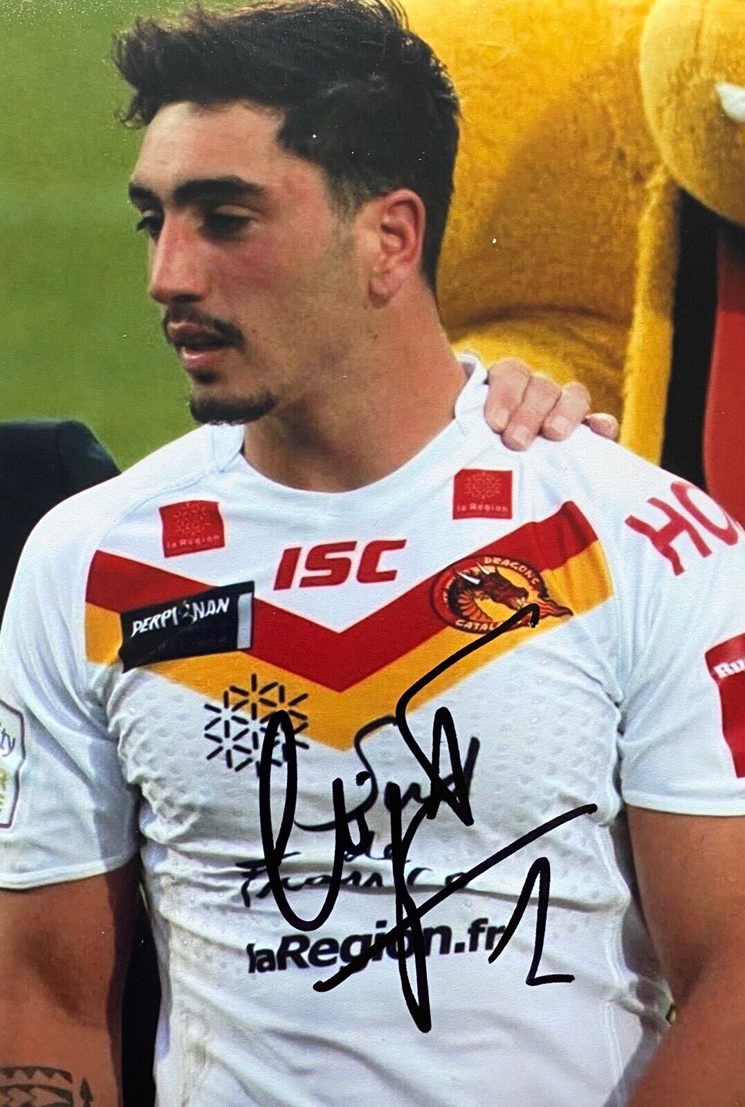 Tony Gigot Genuine Hand Signed 6X4 Photo Poster painting - Catalans Dragons 7