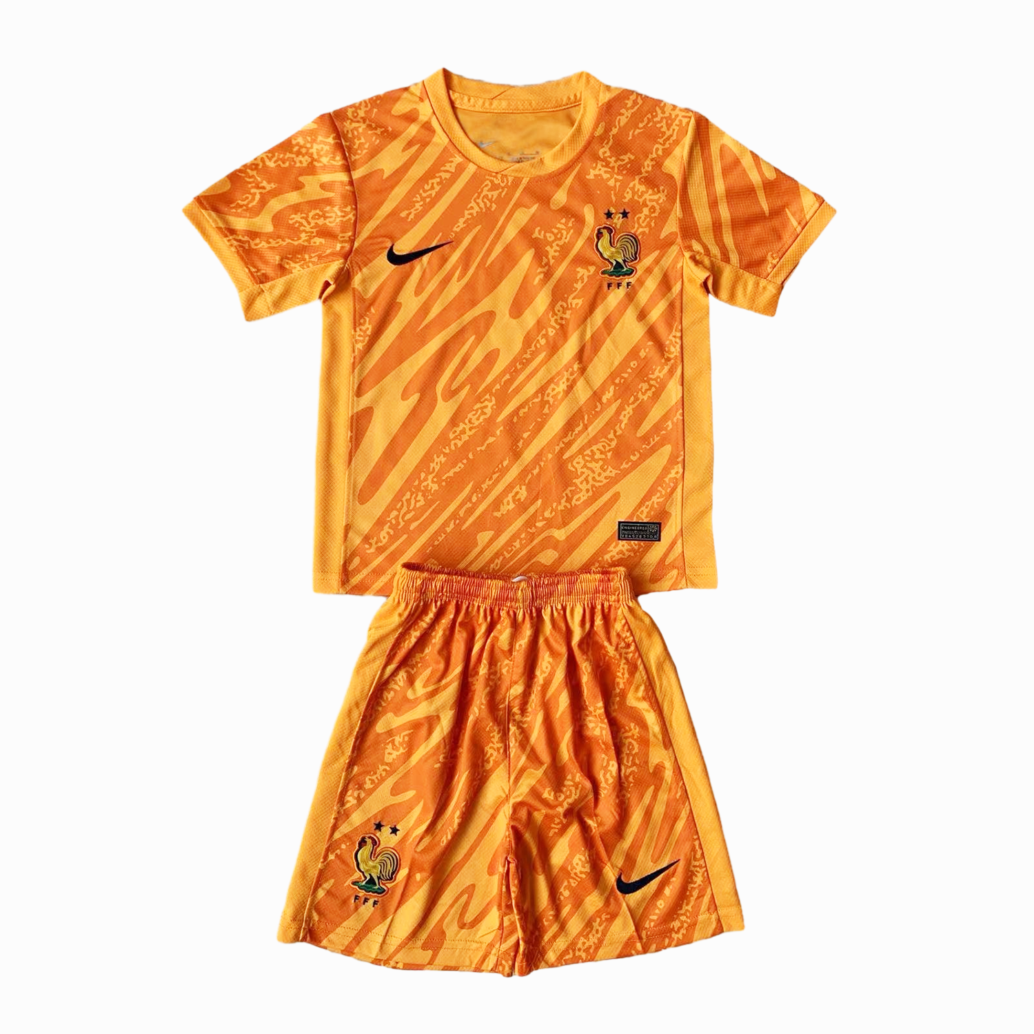 France 2024 Goalkeeper Kids Kit - Orange