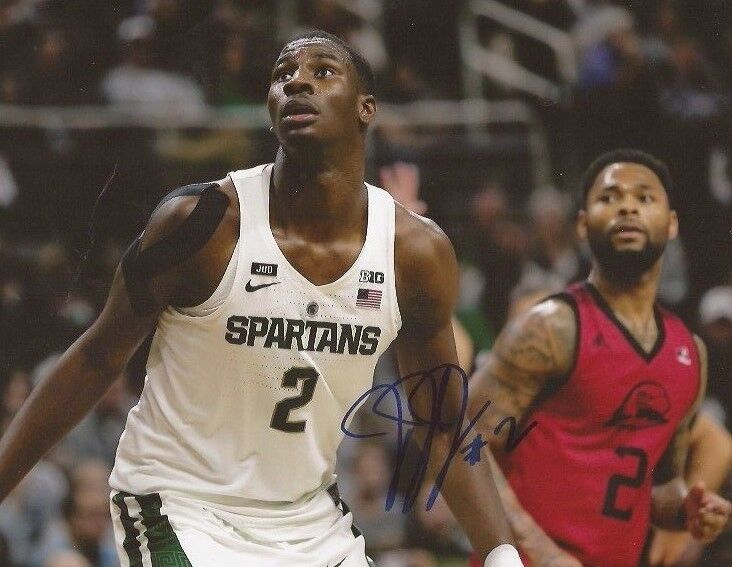 Jaren Jackson Jr. signed Michigan State Spartans 8x10 Photo Poster painting autographed Proof