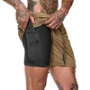 Double Layer Sports Shorts by Inlyline