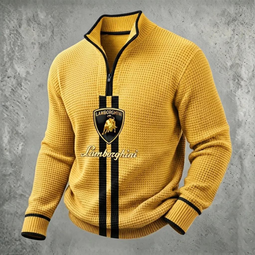 Men's Minimalist Knit Sweatshirt