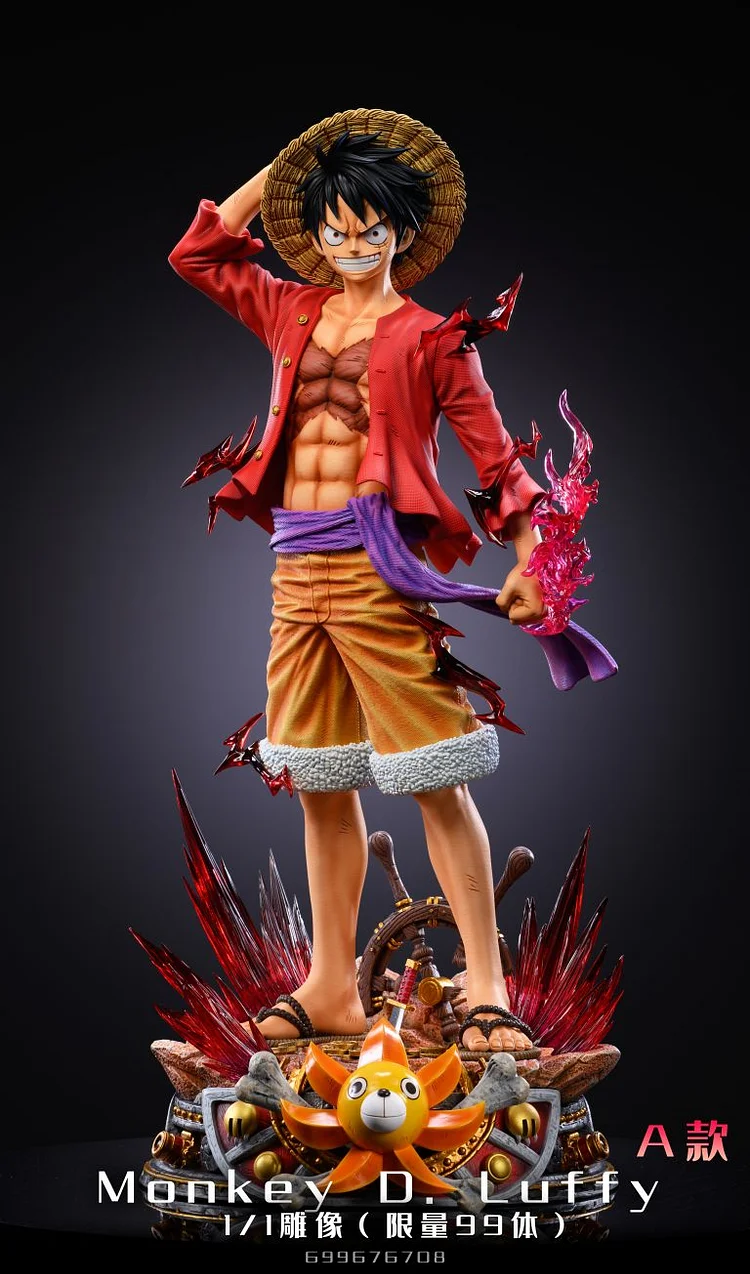 LX Studio - One Piece 1/1 LUFFY Statue(GK)-