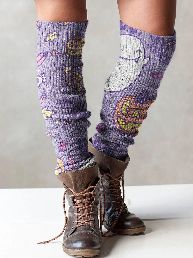 Halloween Vintage Leggings Socks