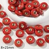 Red Serie Ceramic Beads DIY Bracelet Necklace Accessories