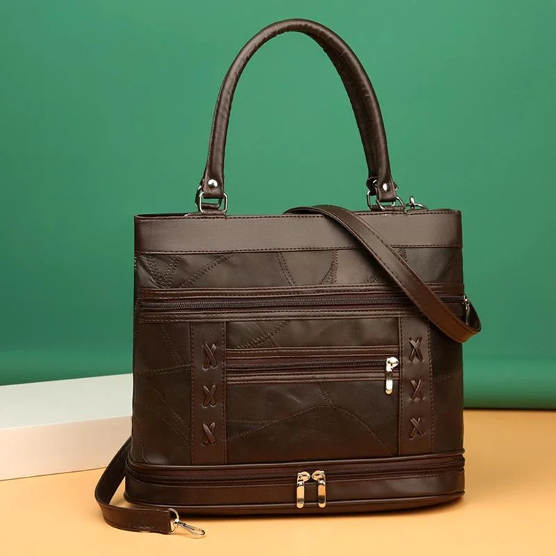 Cecilia Vegan Leather Cross-body Bag