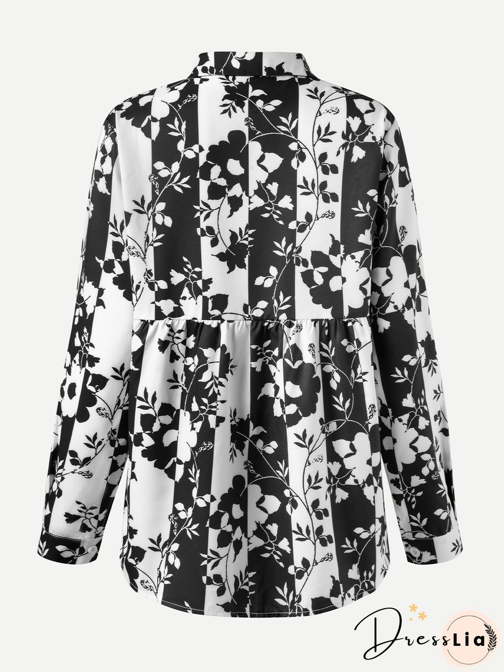 Tribal Long Sleeve Printed Blouse