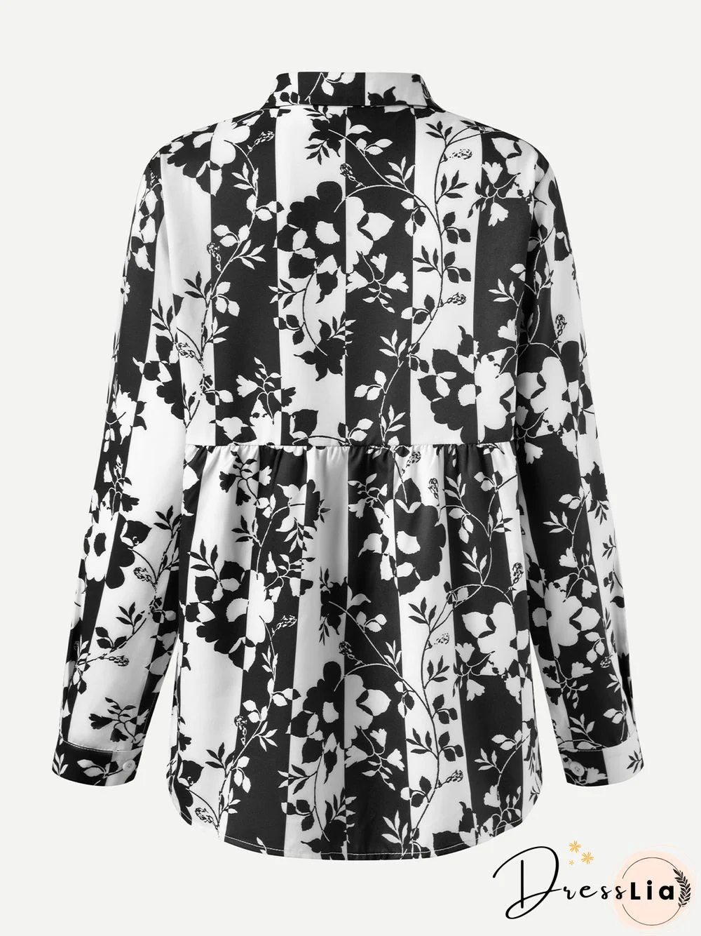 Tribal Long Sleeve Printed Blouse