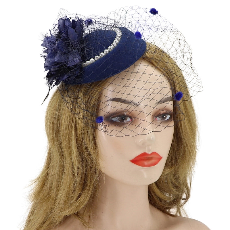 Elegant Lady Women's Geometric Cambric Hair Clip