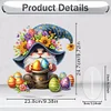 (US Only)2D Flat Print Easter Goblin DIY Table Top Diamond Painting Ornament Kits