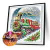 Diamond Painting-DIY Crystal Rhinestone Christmas Train