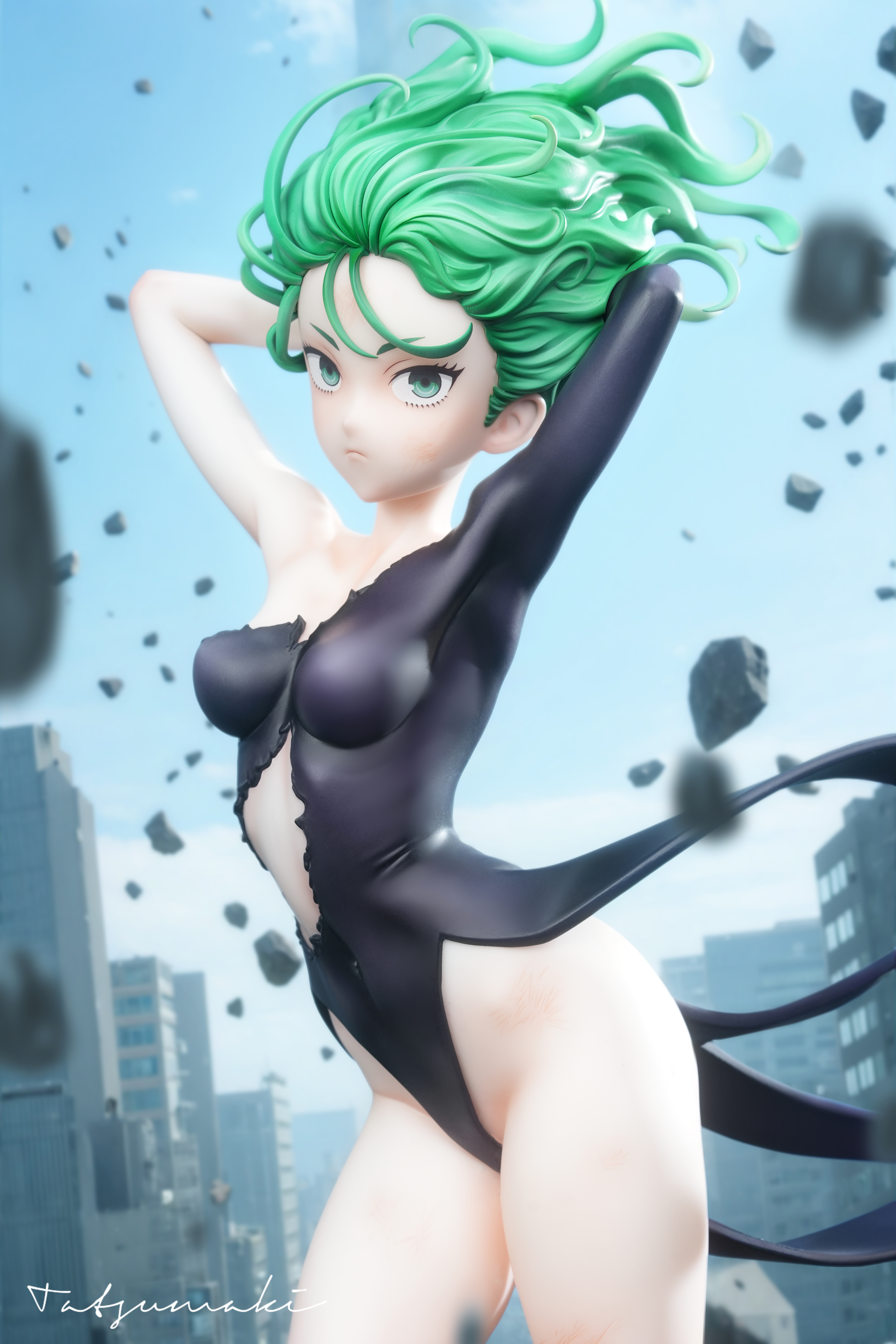 HeRa Studio - One Punch Man Tatsumaki The Tornado of Terror 1/4 GK Statue (GK)-