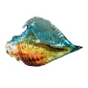 New Light Luxury Glass Creative Colorful Conch Ornament | A Masterpiece for Living Room and Entryway Wine Cabinets