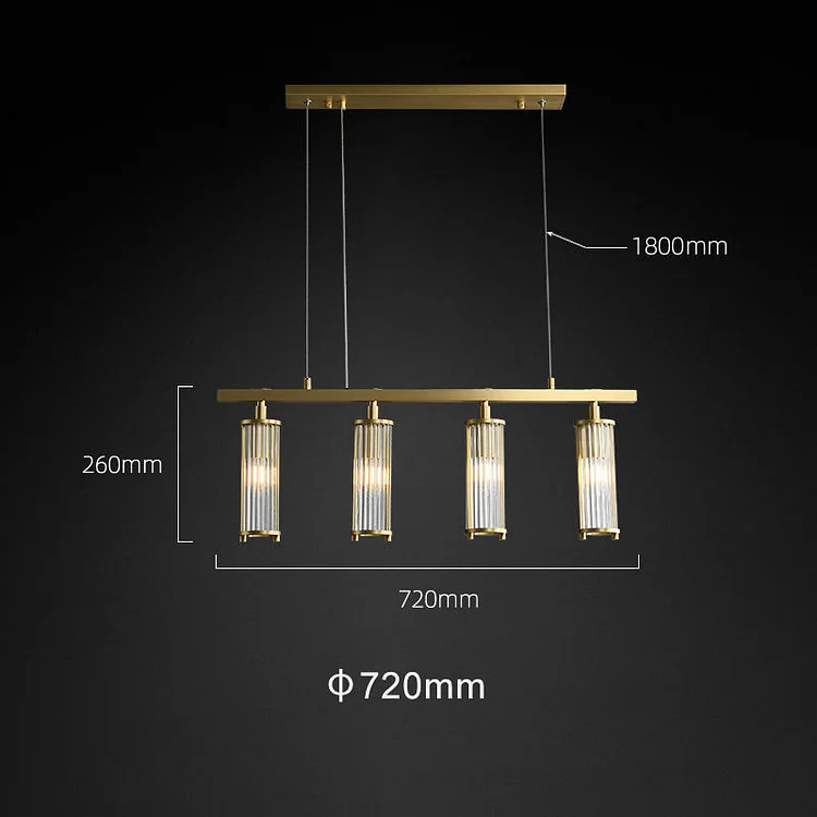 Deluxe Brass And Glass Chandelier  (Pendant Wire) Vjlight