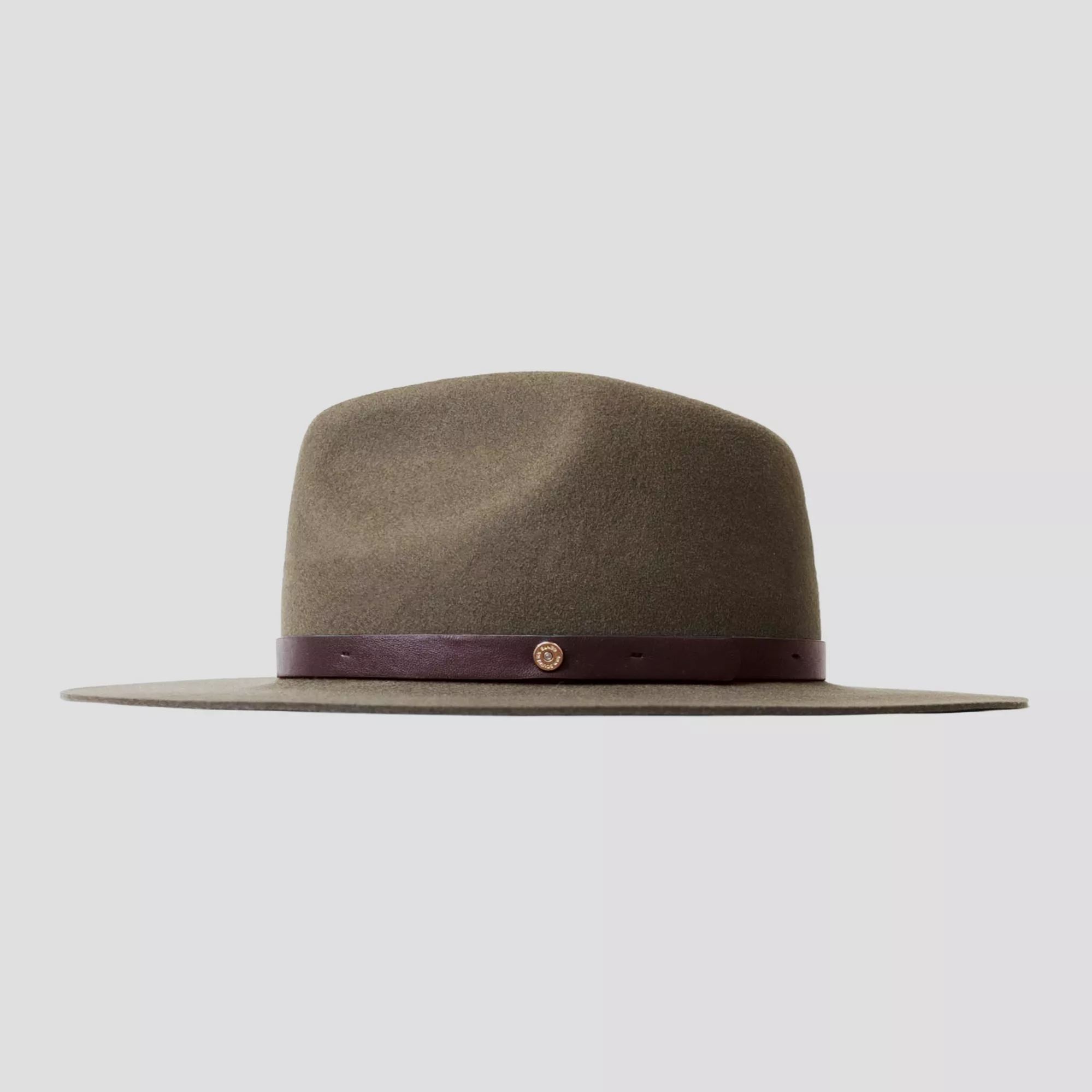Griffin Fedora&ndash;Dark Olive[Fast shipping and box packing]
