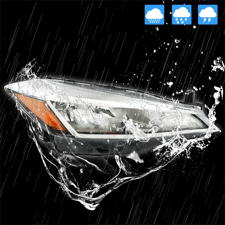 SEBLAFF Right Side Headlight Replacement for 2021 2022 2023 Kicks Halogen Headlamp RH 26010-5R00A