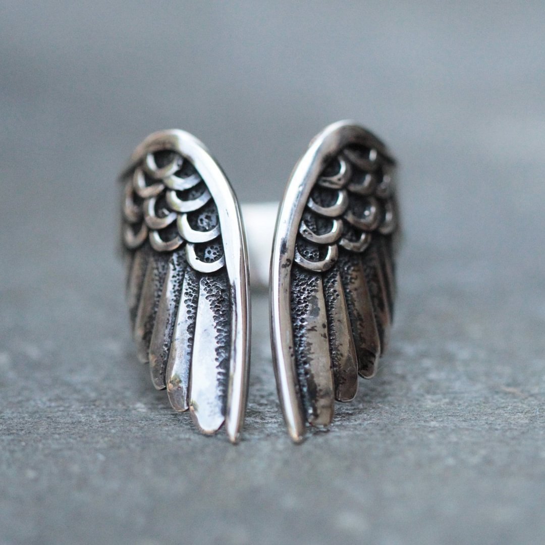 🔥Last Day 75% OFF🎁Angel Wing Ring