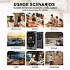 4-in-1 Portable Carbon Monoxide Alarm with Digital Display Plug-in Carbon Monoxide Detector Temperature and Humidity Monitor for Travel Home Hotel Camping RV