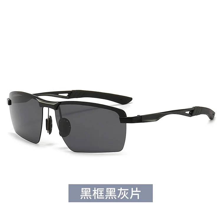 Kakacloud New Men's Polarized Sunglasses Men's Photochromism Square Sun Glasses Day Night Driving Fishing Eyewear UV400 Oculos De Sol