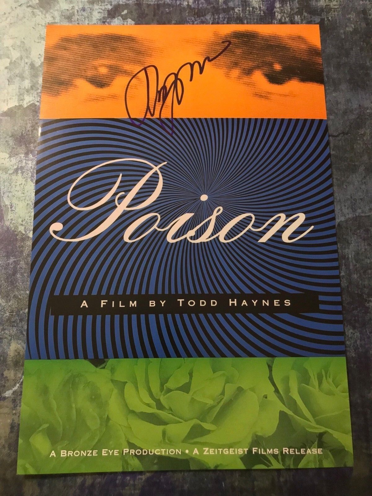 GFA Poison Director * TODD HAYNES * Signed Autographed 12x18 Photo Poster painting PROOF AD1 COA