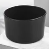 5PCs Rubber End Caps Round Bolt Covers Caps Bolt Cap for Bolt 60-63mm (Black)