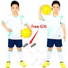 2023 Kids Football Uniforms Boys Girl Soccer Sports Uniform Custom Boys Football Jersey tracksuit children's football suit Socks